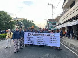 Pemerintah Kalurahan Patuk Ikuti Kirab Mangayubagya 80 Tahun Yuswo Dalem Sri Sultan Hamengkubuwono X